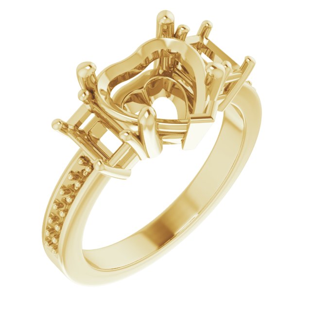 Three-Stone Engagement Ring