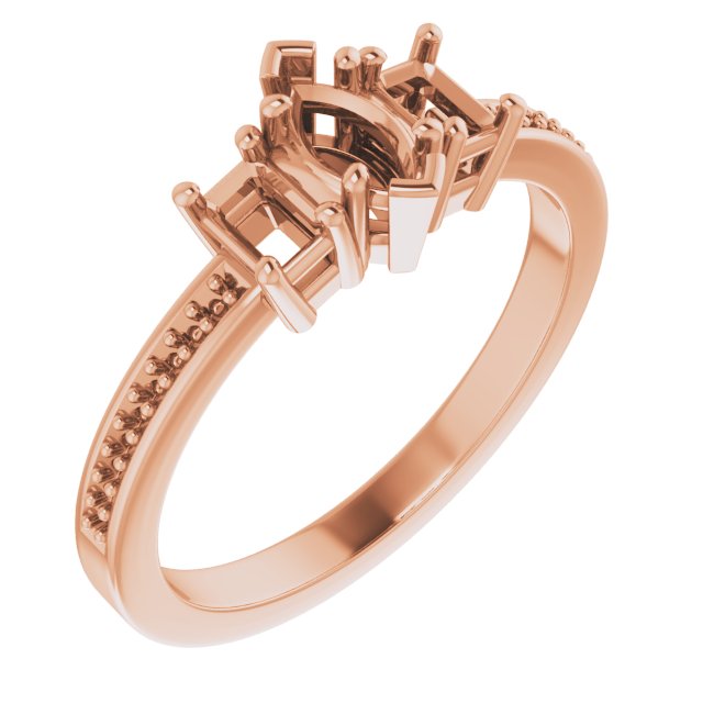 Three-Stone Engagement Ring