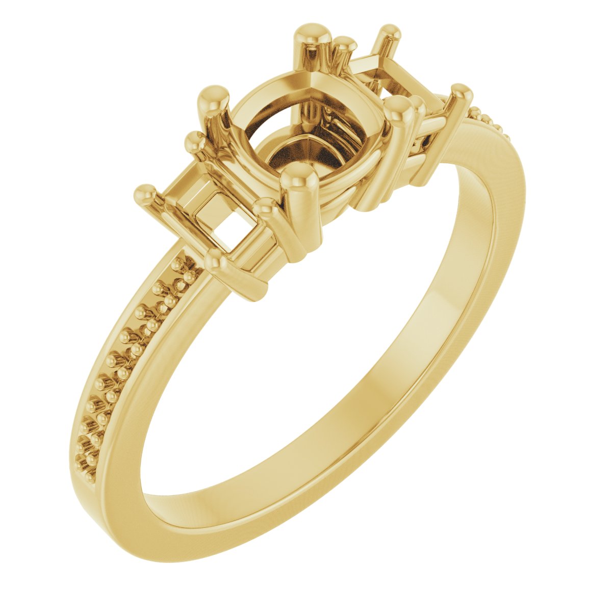 Three-Stone Engagement Ring