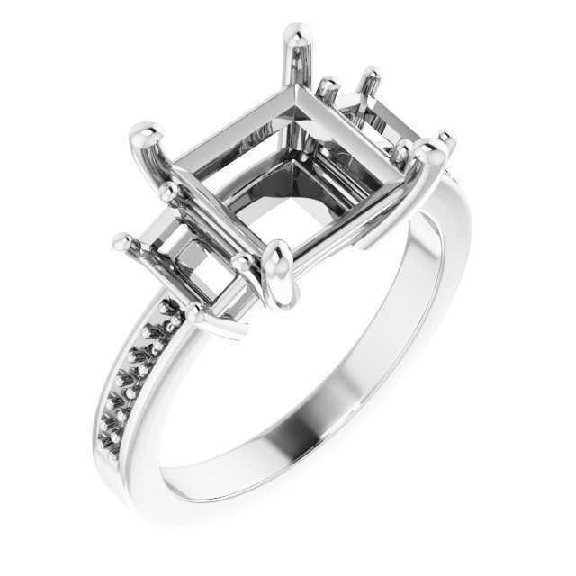 Three-Stone Engagement Ring