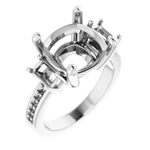 Three-Stone Engagement Ring