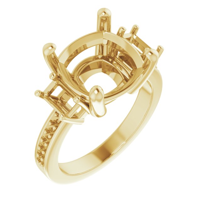 Three-Stone Engagement Ring