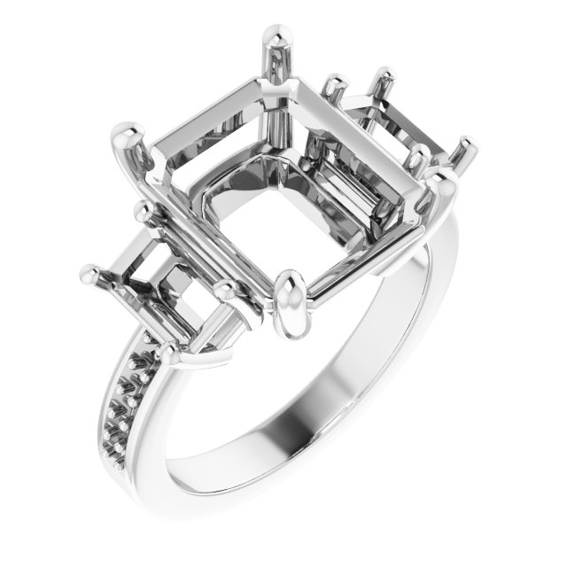 Three-Stone Engagement Ring