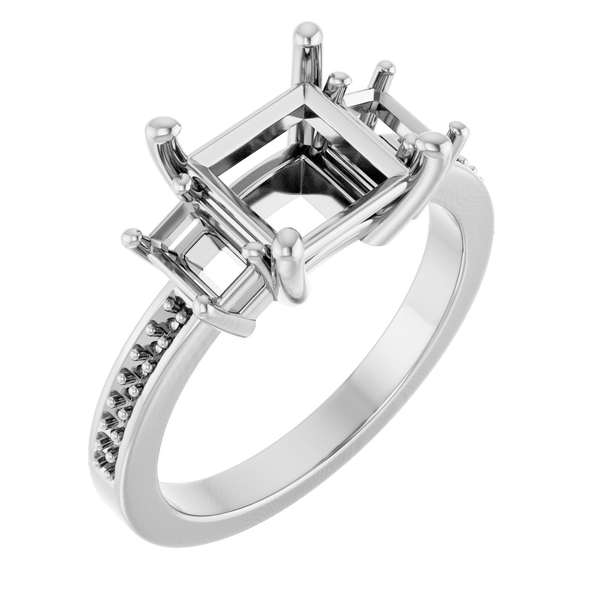 Three-Stone Engagement Ring