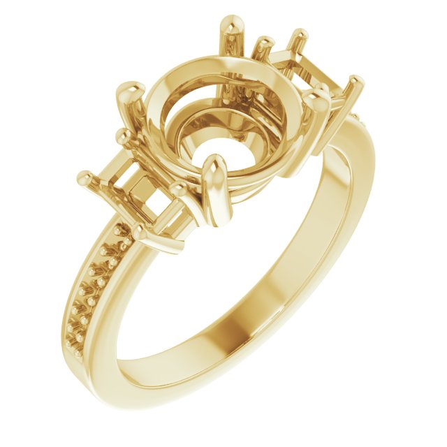Three-Stone Engagement Ring