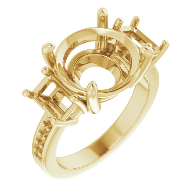Three-Stone Engagement Ring