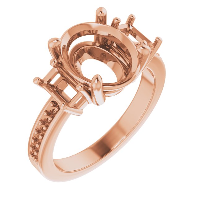 Three-Stone Engagement Ring