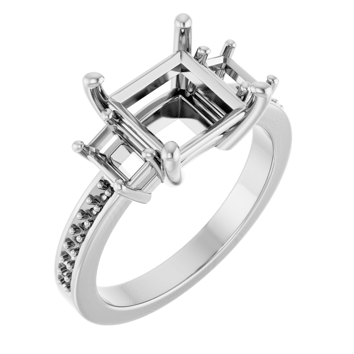 Three-Stone Engagement Ring
