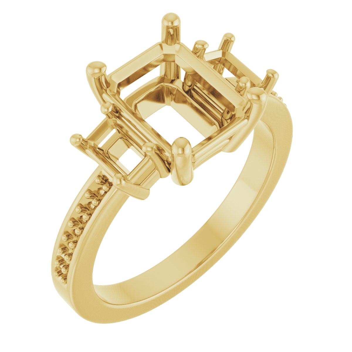 Three-Stone Engagement Ring