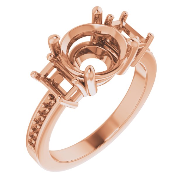 Three-Stone Engagement Ring