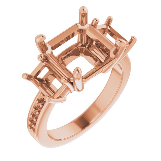 Three-Stone Engagement Ring