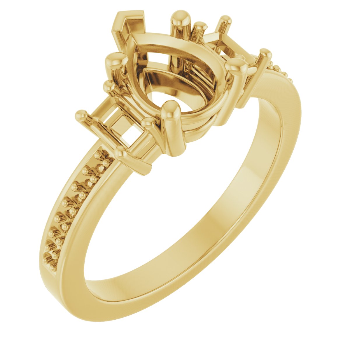Three-Stone Engagement Ring