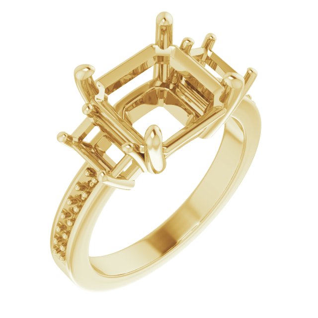 Three-Stone Engagement Ring