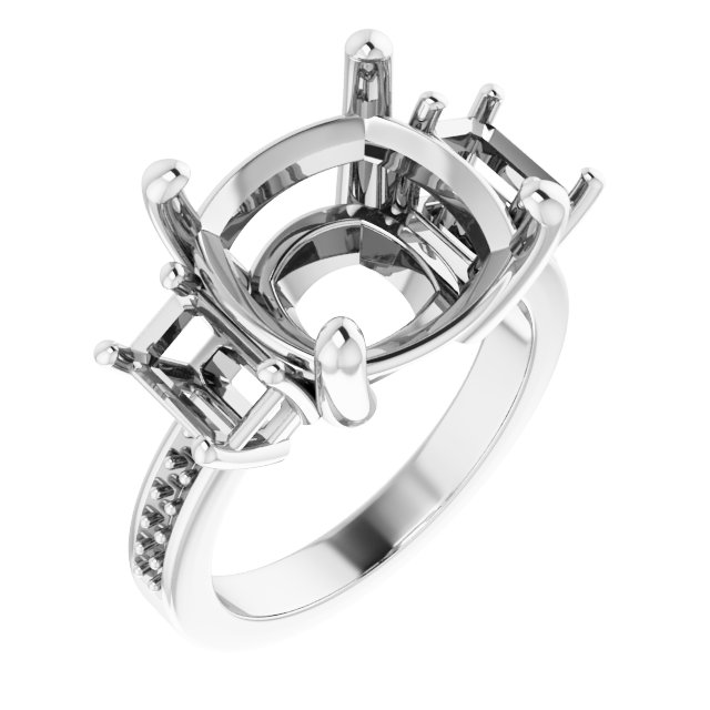 Three-Stone Engagement Ring