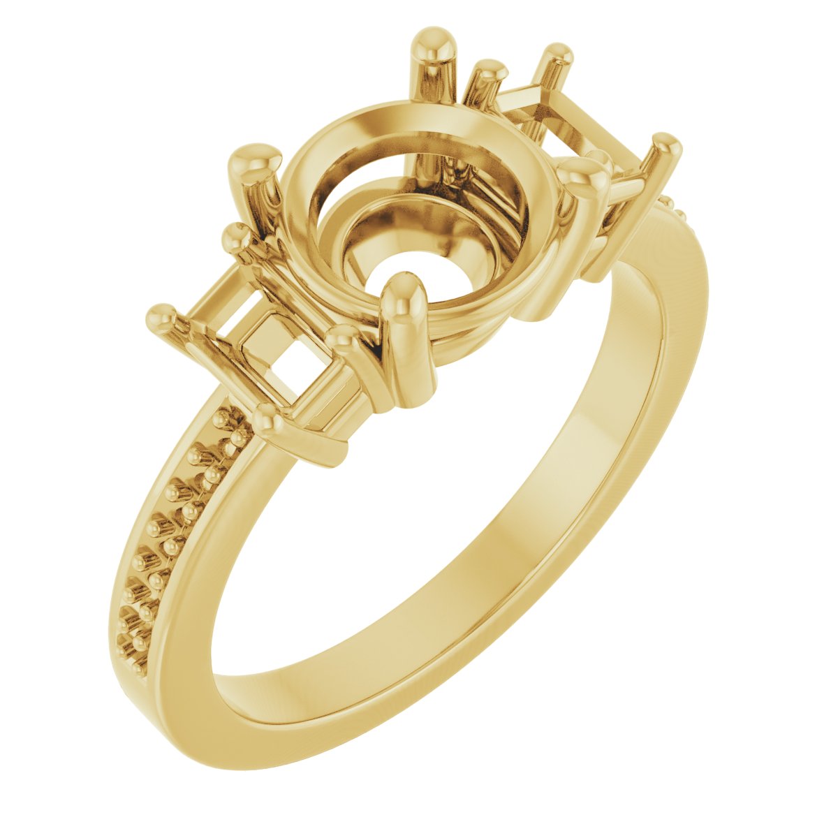Three-Stone Engagement Ring