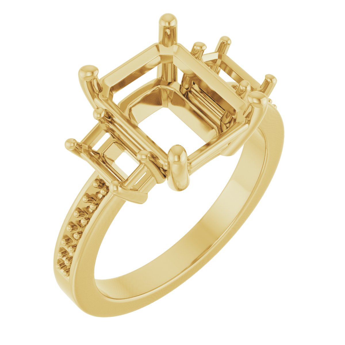 Three-Stone Engagement Ring