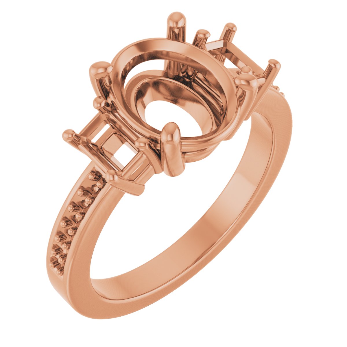 Three-Stone Engagement Ring