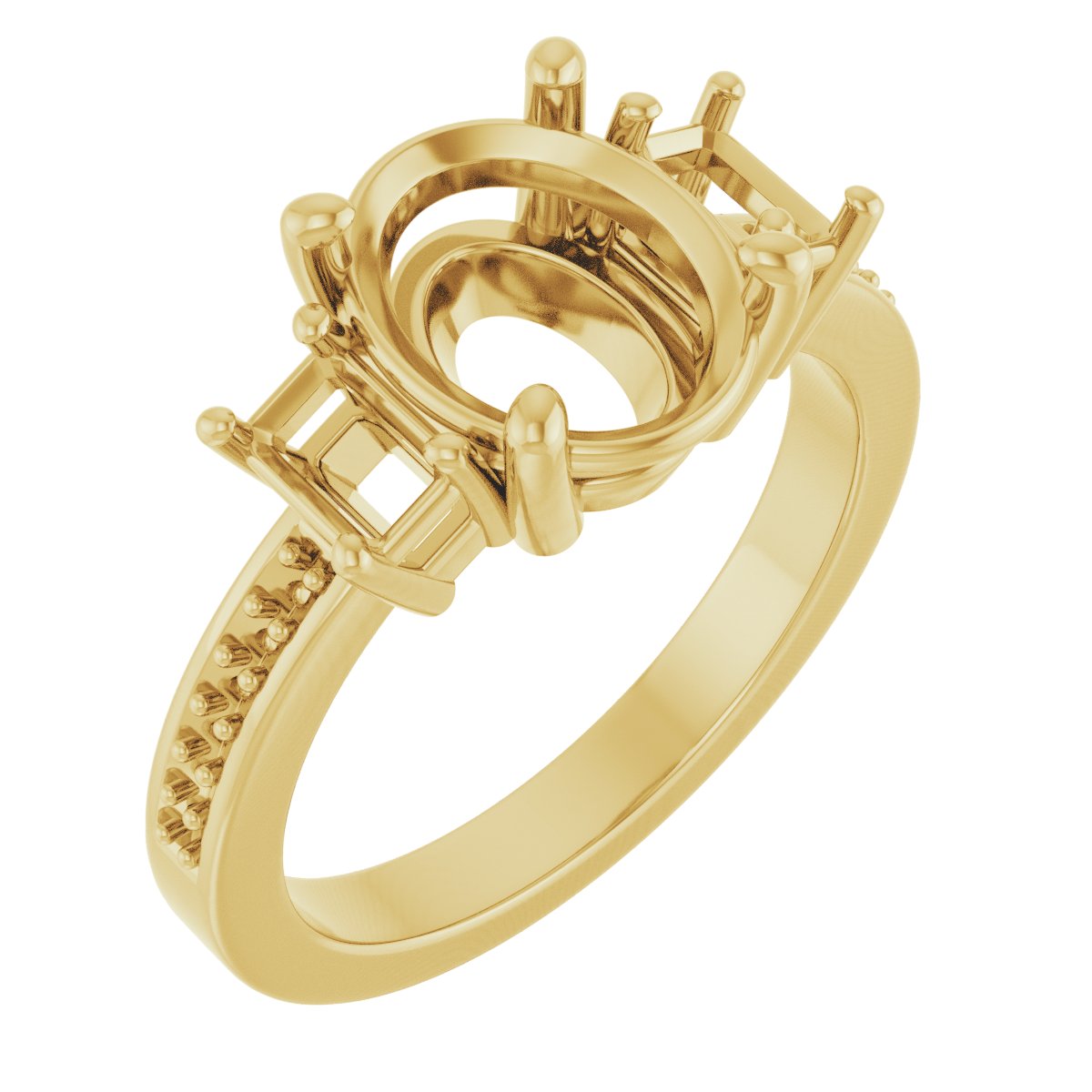 Three-Stone Engagement Ring