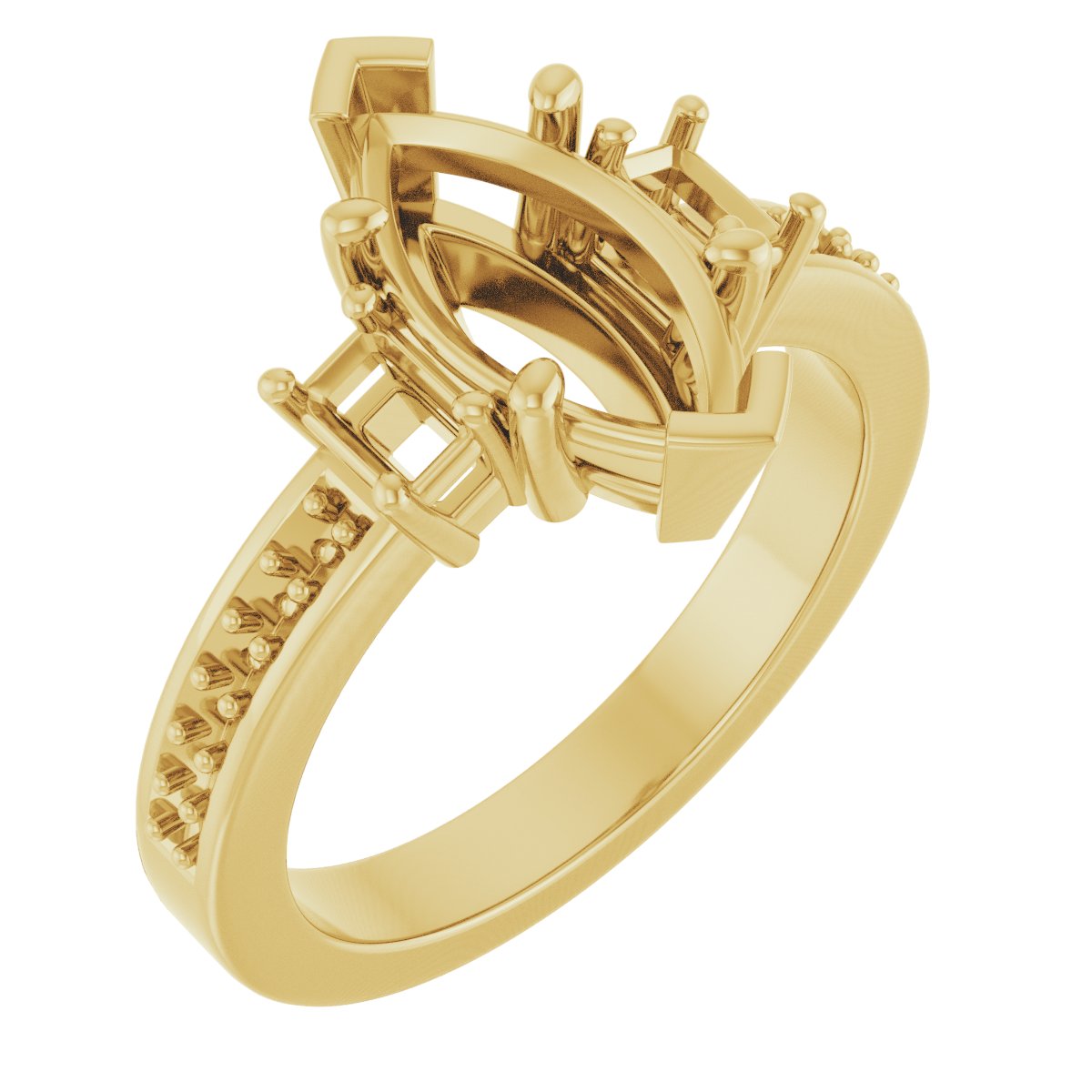 Three-Stone Engagement Ring