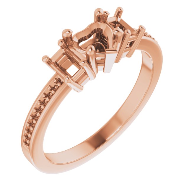 Three-Stone Engagement Ring