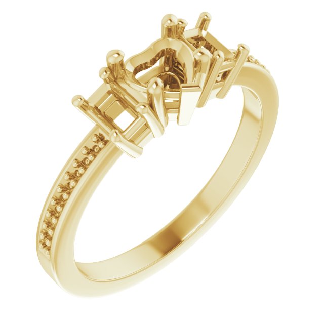 Three-Stone Engagement Ring