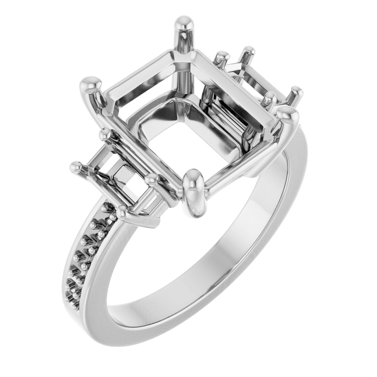 Three-Stone Engagement Ring