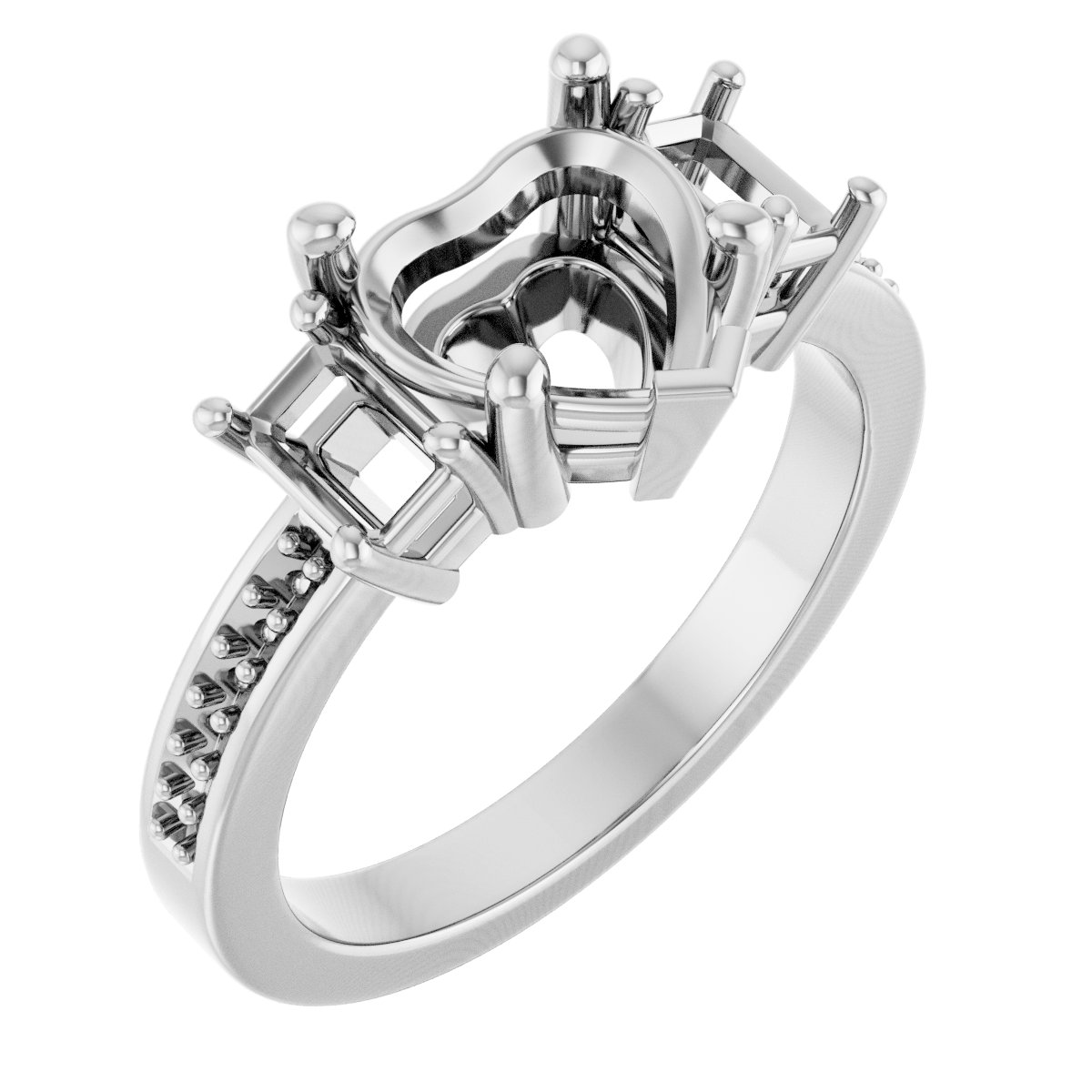 Three-Stone Engagement Ring