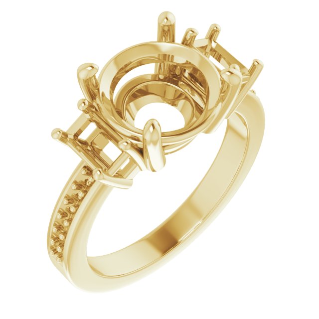 Three-Stone Engagement Ring