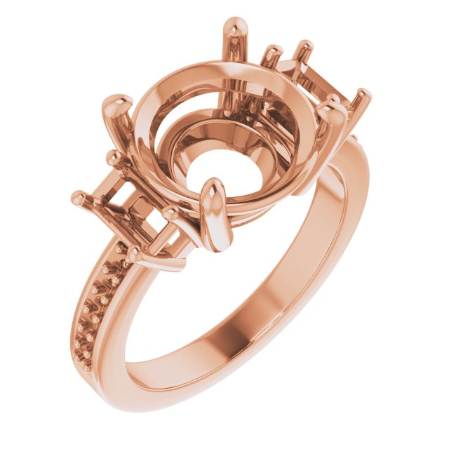 Three-Stone Engagement Ring