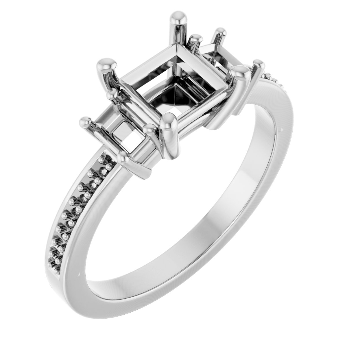 Three-Stone Engagement Ring