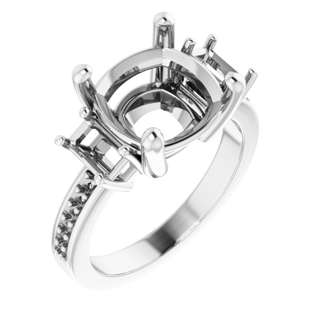Three-Stone Engagement Ring