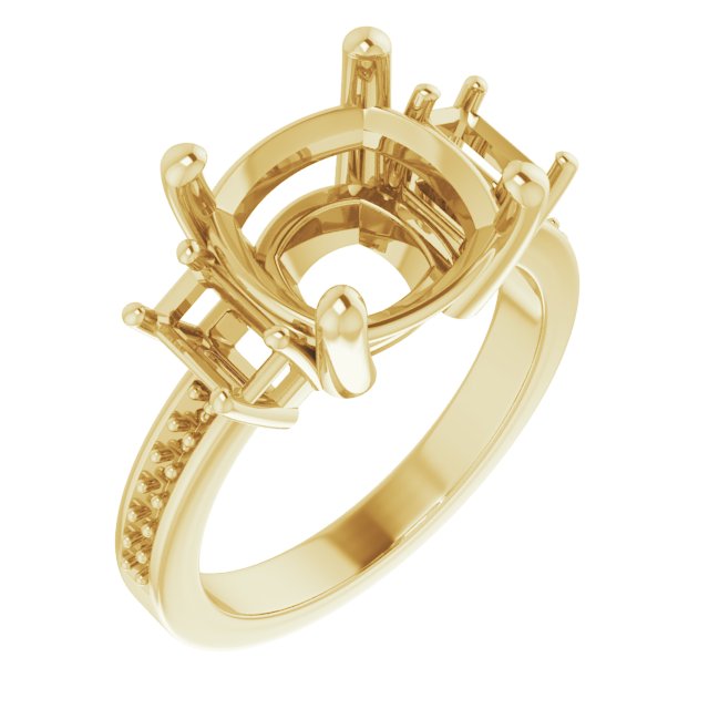 Three-Stone Engagement Ring