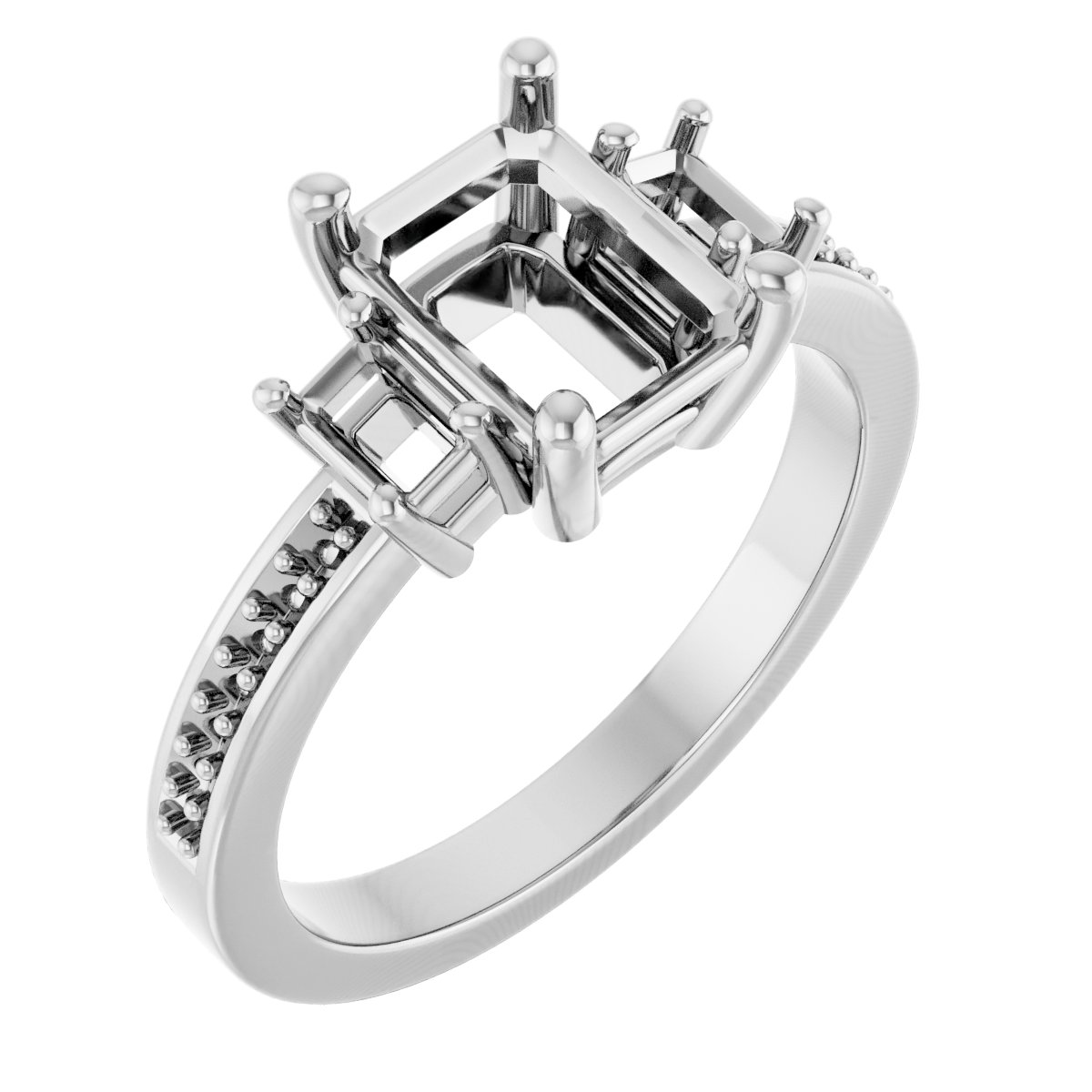 Three-Stone Engagement Ring