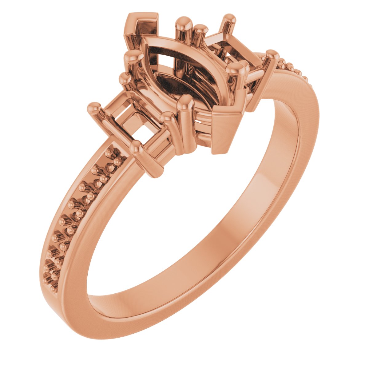 Three-Stone Engagement Ring