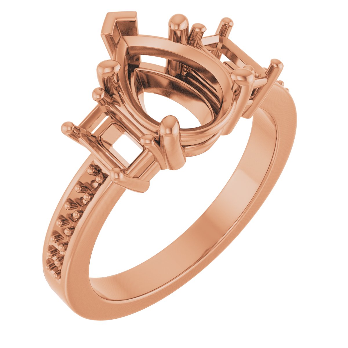 Three-Stone Engagement Ring
