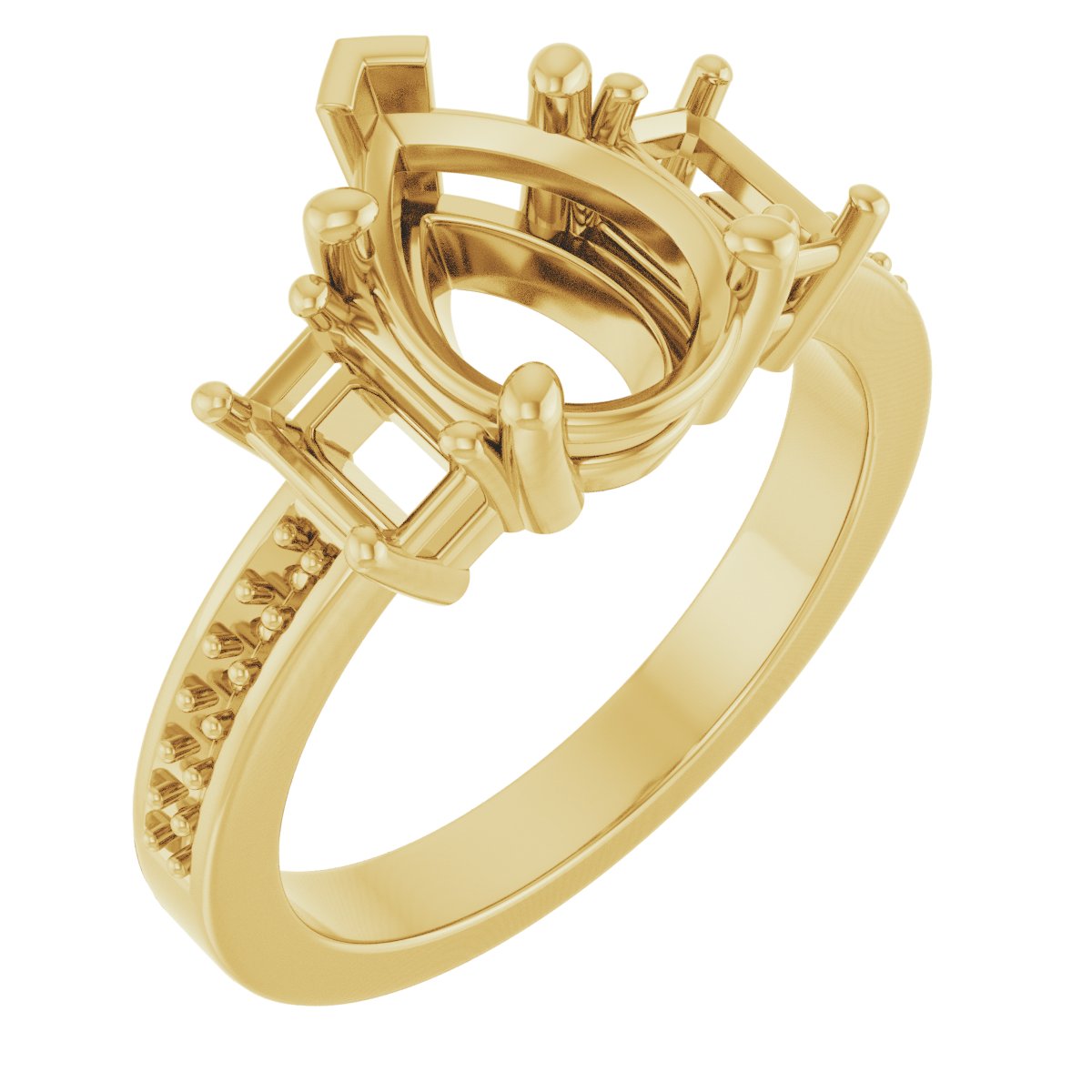 Three-Stone Engagement Ring
