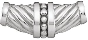 Bead & Rib Slide Pendant