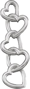 Interlocking Hearts Pendant