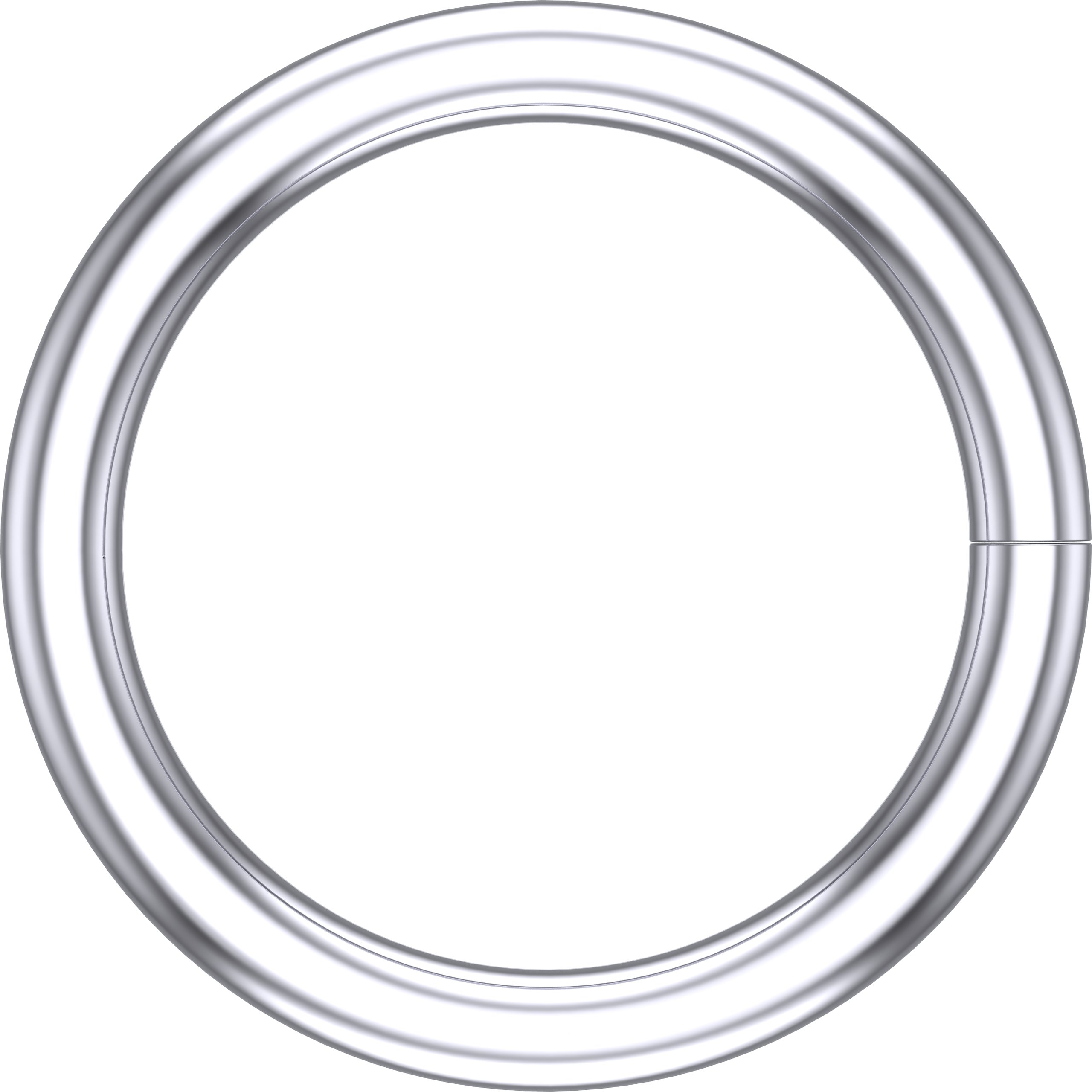 9 mm ID Round Jump Rings
