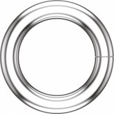 Continuum Sterling Silver 4 mm Round Jump Ring (Formerly JR5H)