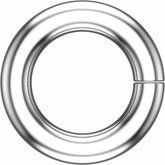 14K White 1.6 mm ID Round Jump Ring