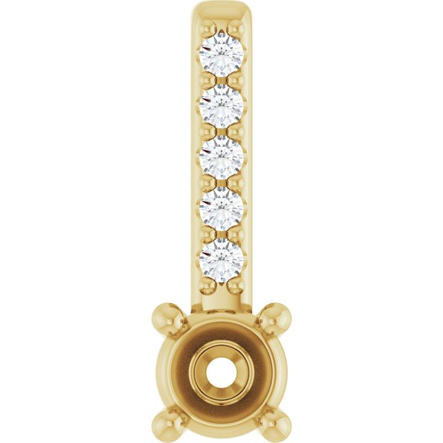 14k Yellow Gold