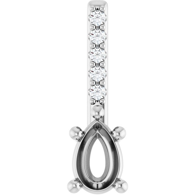 14k White Gold