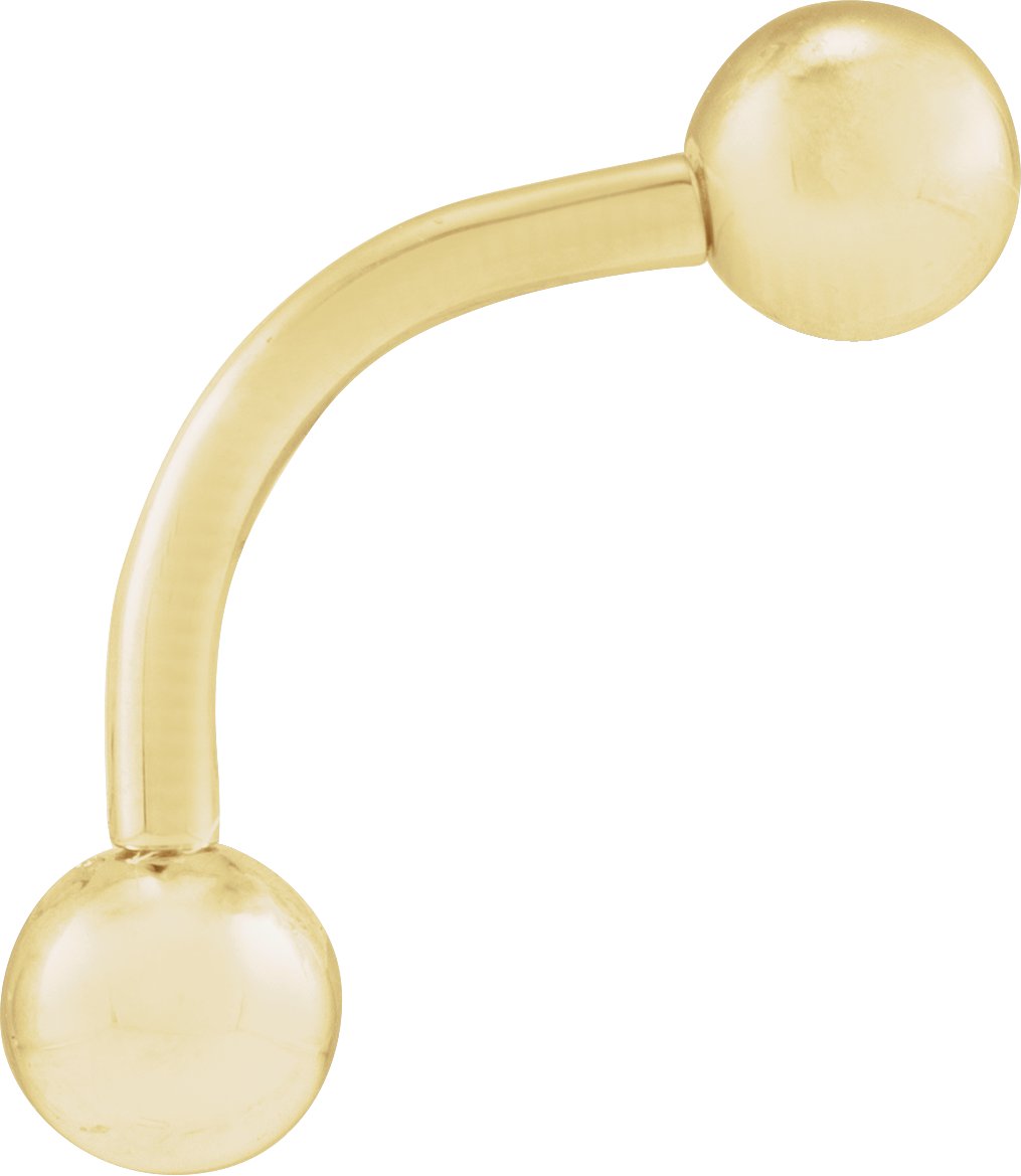 Curved Eyebrow Barbell