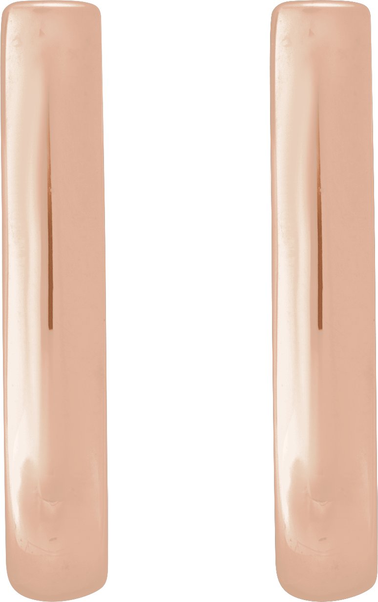 Alternative view of J-Hoop Earring