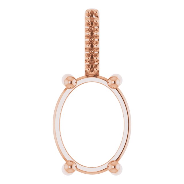 Accented Cabochon Necklace or Charm/Pendant