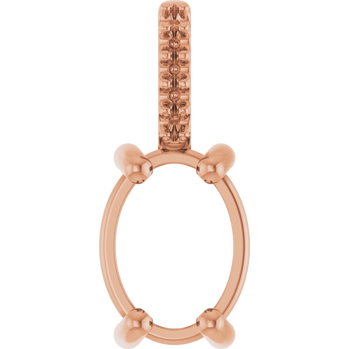 Accented Cabochon Necklace or Charm/Pendant