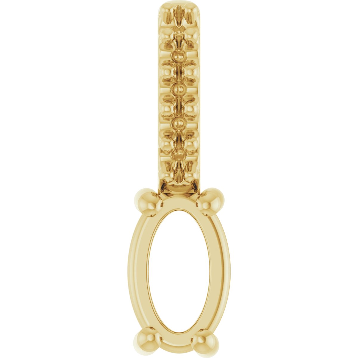 Accented Cabochon Necklace or Charm/Pendant
