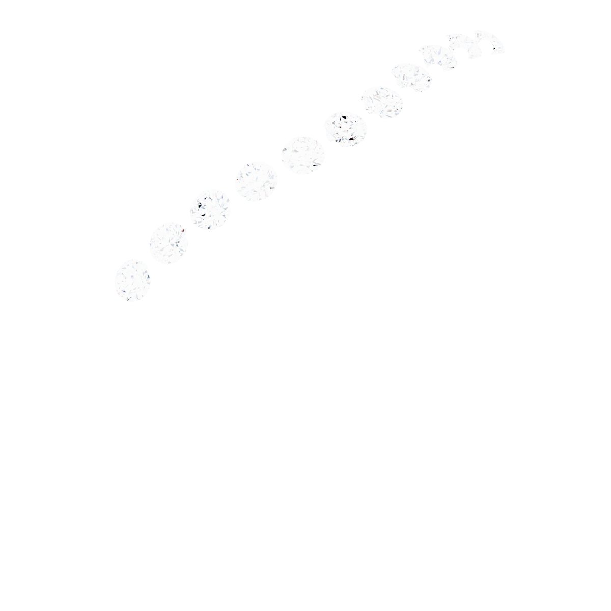 14K White Gold .07 CTW Natural Diamond Matching Band
