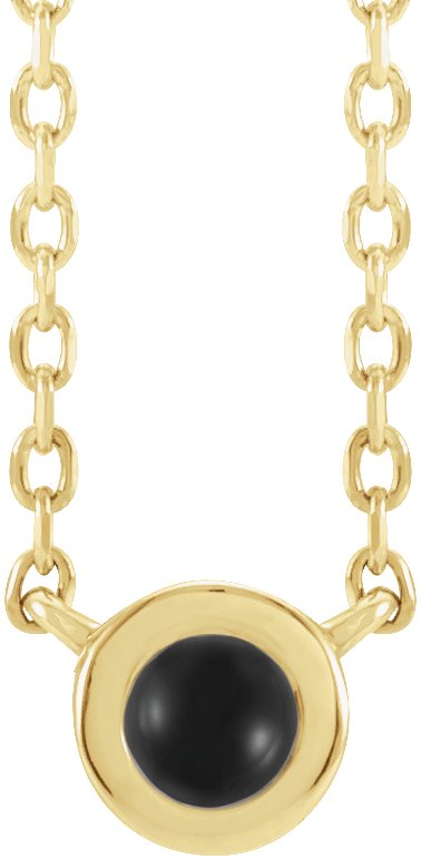 Rose-Cut Bezel-Set Necklace or Center